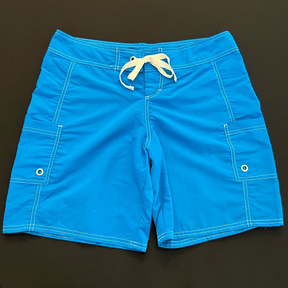 Tommy Bahama Bright Turquoise Blue Swim Trunks